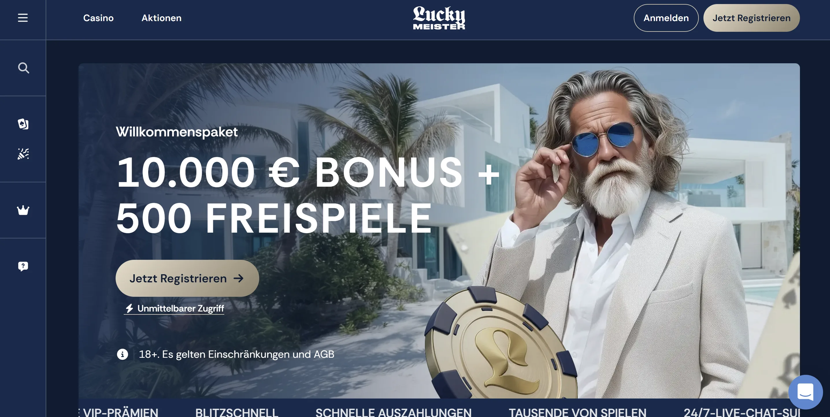 Lucky Meister Casino Anmelden